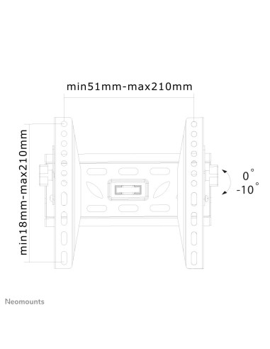 Neomounts by Newstar Supporto a parete per TV