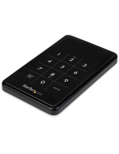 StarTech.com Box Esterno HDD per disco rigido SATA III 2.5" USB 3.0 Criptato AES 256-bit