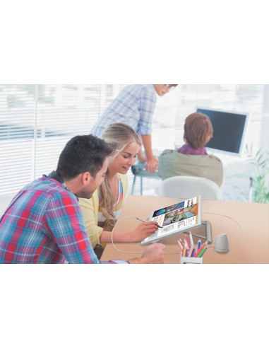 Sharp LL-P202V monitor touch screen 49,5 cm (19.5") 1920 x 1080 Pixel Bianco