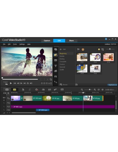 Corel VideoStudio X9 Pro 1 licenza e