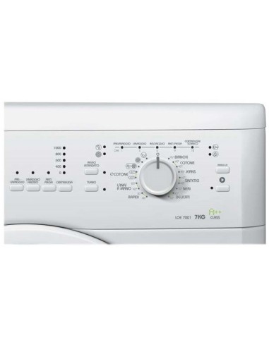 Ignis LOE 7001 lavatrice Caricamento frontale 7 kg 1000 Giri min Bianco