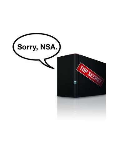 Buffalo LinkStation 210 NAS Collegamento ethernet LAN Nero