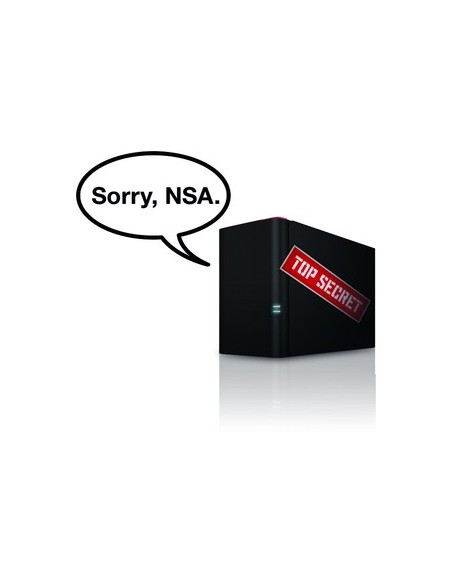Buffalo LinkStation 220 NAS Collegamento ethernet LAN Nero Armada 370