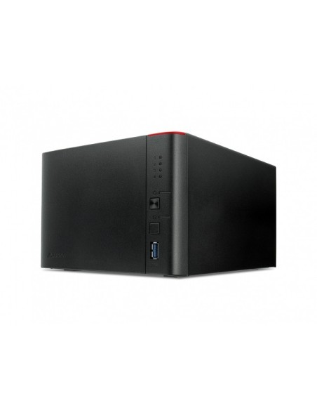 Buffalo LinkStation 441D NAS Collegamento ethernet LAN Nero Armada 370