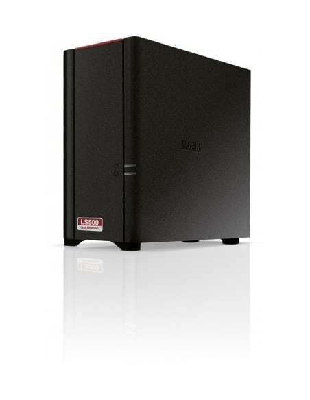 Buffalo LinkStation 510D NAS Compatta Collegamento ethernet LAN Nero RTD1195N
