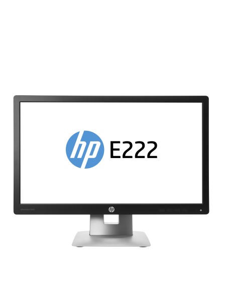 HP EliteDisplay E222 54,6 cm (21.5") 1920 x 1080 Pixel Full HD LED Nero, Argento