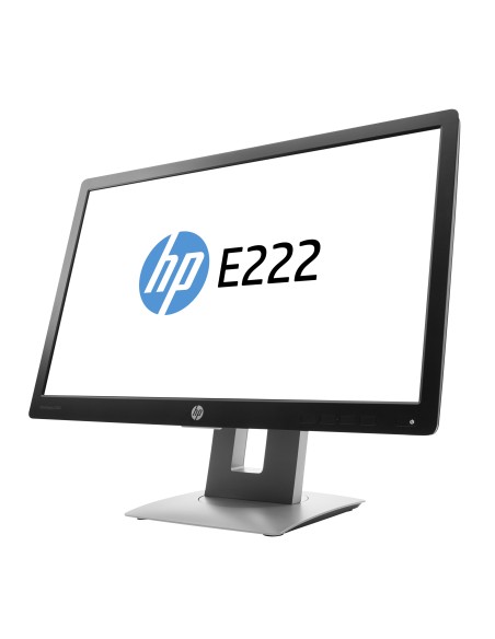 HP EliteDisplay E222 54,6 cm (21.5") 1920 x 1080 Pixel Full HD LED Nero, Argento