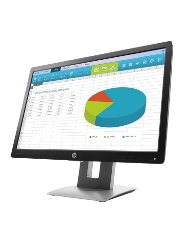 HP EliteDisplay E222 54,6 cm (21.5") 1920 x 1080 Pixel Full HD LED Nero, Argento