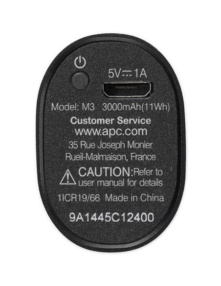 APC Power Pack M3 Ioni di Litio 3000 mAh Nero