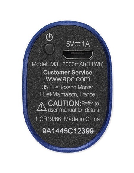 APC Power Pack M3 Ioni di Litio 3000 mAh Blu