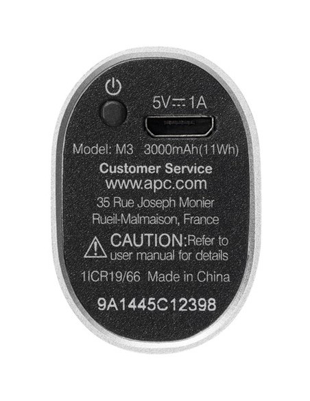 APC Power Pack M3 Ioni di Litio 3000 mAh Argento