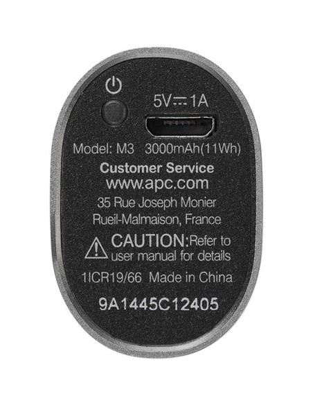 APC Power Pack M3 Ioni di Litio 3000 mAh Titanio