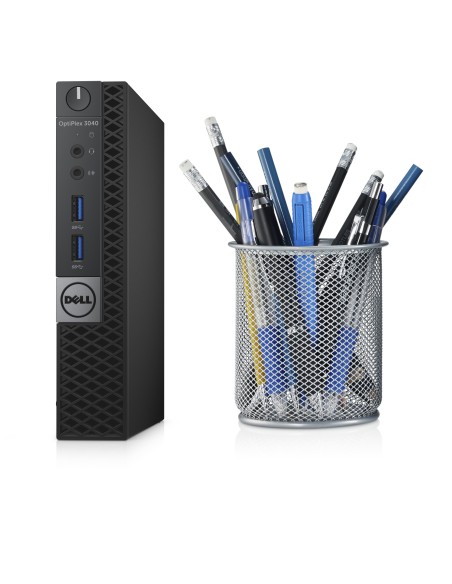 DELL OptiPlex 3040m DDR3L-SDRAM i3-6100T mini PC Intel® Core™ i3 4 GB 500 GB HDD Windows 10 Pro Nero