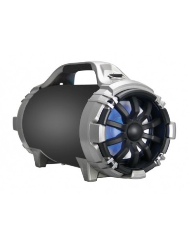 Conceptronic MASSIMO01B altoparlante portatile Nero, Argento 20 W