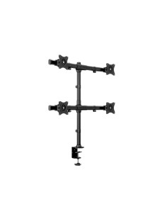 Multibrackets 3316 supporto da tavolo per Tv a schermo piatto 68,6 cm (27") Morsa Bullone di ancoraggio Nero