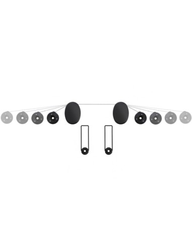 Multibrackets 5040 Supporto TV a parete 139,7 cm (55") Nero