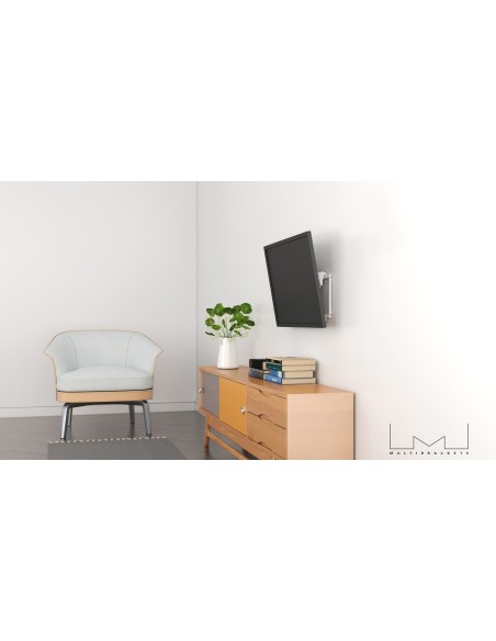 Multibrackets 6108 Supporto TV a parete 119,4 cm (47") Bianco