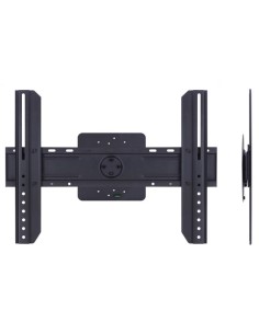 Multibrackets 7136 Supporto TV a parete 160 cm (63") Nero