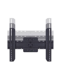 Multibrackets 7136 Supporto TV a parete 160 cm (63") Nero 2