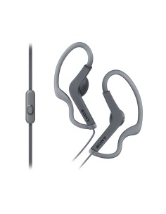 Sony MDRAS210APB Auricolare Cablato A clip Sport Nero