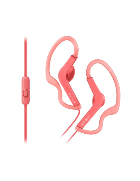 Sony MDRAS210APP Auricolare Cablato A clip Sport Rosa