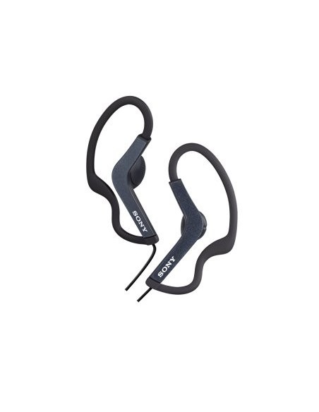 Sony MDR-AS210 Auricolare Cablato A clip Sport Nero