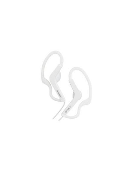 Sony MDR-AS210 Cablato Cuffie A clip Sport Bianco