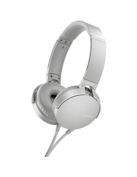 Sony MDR-XB550AP Auricolare Cablato A Padiglione Musica e Chiamate Bianco