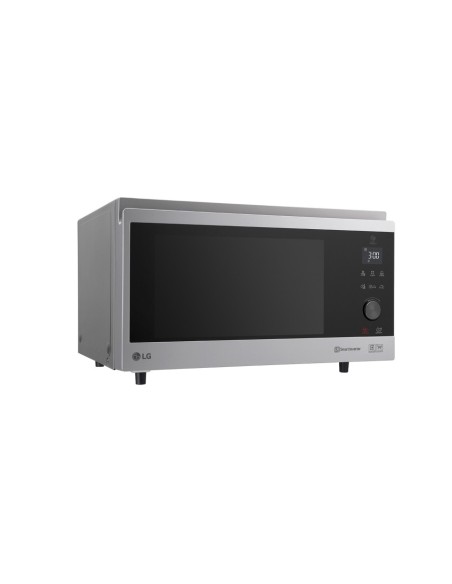 LG MJ3965ACS forno a microonde Superficie piana Microonde con grill 39 L 1350 W Acciaio inossidabile