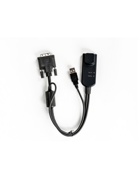 Vertiv Avocent MPUIQ-VMCDV cavo per tastiera, video e mouse Nero 0,3556 m