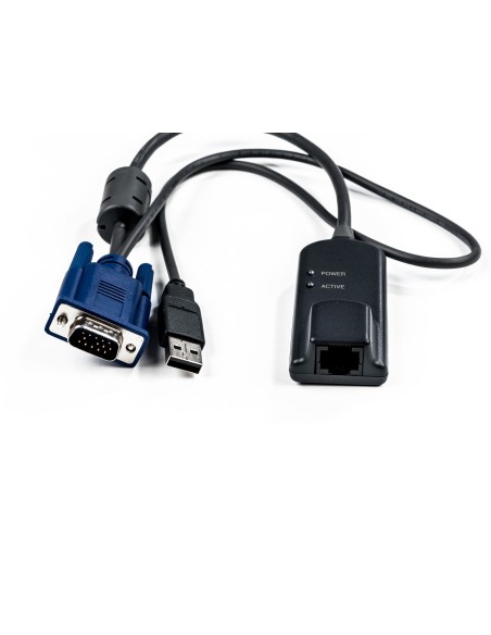 Vertiv Avocent MPUIQ-VMCHS cavo per tastiera, video e mouse Nero, Blu 0,3556 m