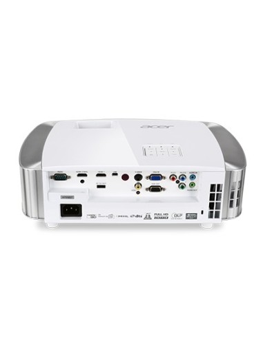 Acer Home H7550BD videoproiettore Proiettore a raggio standard 3000 ANSI lumen DLP 1080p (1920x1080) Compatibilità 3D Argento,