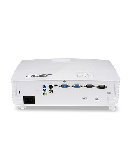 Acer Basic X1285 videoproiettore Proiettore a raggio standard 3200 ANSI lumen DLP XGA (1024x768) Compatibilità 3D Bianco