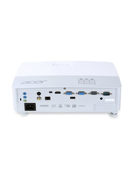 Acer Large Venue P5227 videoproiettore Proiettore per grandi ambienti 4000 ANSI lumen DLP XGA (1024x768) Compatibilità 3D Bianco
