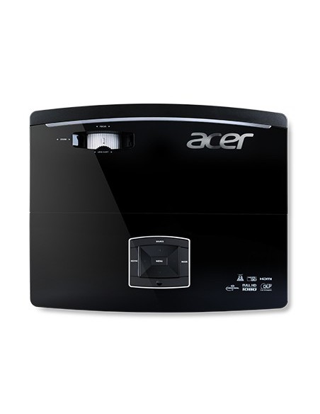 Acer Large Venue P6200 videoproiettore Proiettore per grandi ambienti 5000 ANSI lumen DLP XGA (1024x768) Compatibilità 3D Nero