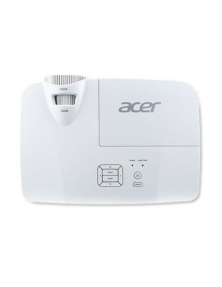 Acer Essential X1278H videoproiettore Proiettore a raggio standard 3800 ANSI lumen DLP XGA (1024x768) Compatibilità 3D Bianco
