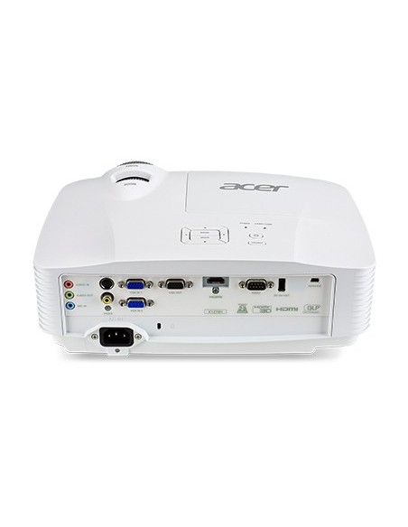 Acer Essential X1278H videoproiettore Proiettore a raggio standard 3800 ANSI lumen DLP XGA (1024x768) Compatibilità 3D Bianco