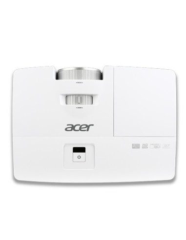 Acer Home H5382BD videoproiettore Proiettore a raggio standard 3300 ANSI lumen DLP 720p (1280x720) Argento, Bianco