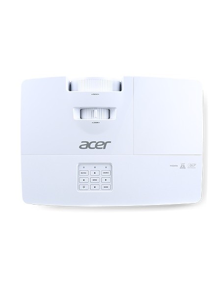 Acer Essential X137WH videoproiettore Proiettore a raggio standard 3700 ANSI lumen DLP WXGA (1280x800) Bianco