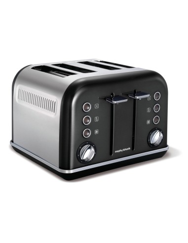 Morphy Richards 242018 tostapane 4 fetta e 1880 W Nero