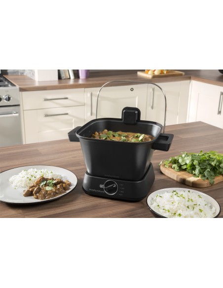 Morphy Richards Sear and Stew Compact 4,5 L 180 W Nero