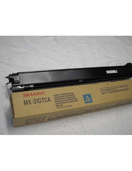 Sharp MX-31GTCA cartuccia toner 1 pz Originale Ciano