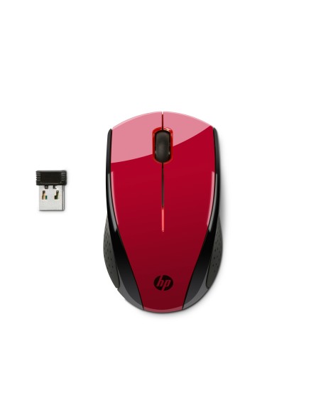 HP Mouse wireless X3000 Rosso intenso