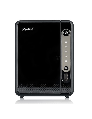 Zyxel NAS326 NAS Mini Tower Collegamento ethernet LAN Nero
