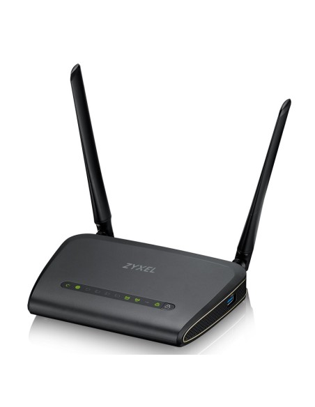 Zyxel NBG6617 router wireless Gigabit Ethernet Dual-band (2.4 GHz 5 GHz) 4G Nero