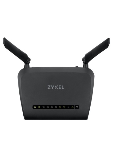 Zyxel NBG6617 router wireless Gigabit Ethernet Dual-band (2.4 GHz 5 GHz) 4G Nero