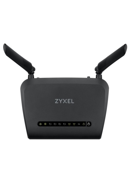 Zyxel NBG6617 router wireless Gigabit Ethernet Dual-band (2.4 GHz 5 GHz) 4G Nero