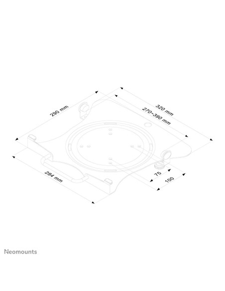 Neomounts by Newstar Portanotebook e portatelefono
