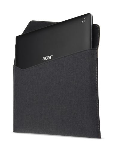 Acer NP.BAG1A.236 custodia per tablet 25,4 cm (10") Custodia a tasca Nero, Grigio