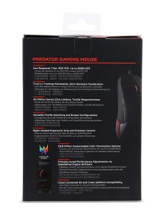Acer Predator mouse Mano destra USB tipo A Ottico 6500 DPI 2